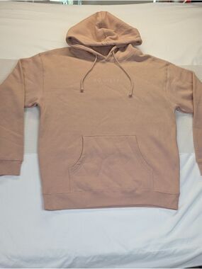 Society Blush Pink Pullover Hoodie large